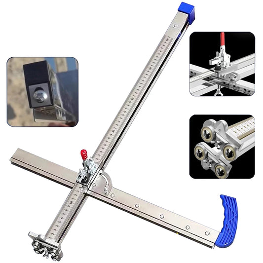 8-round, one-side one-button pressing positioning, curved handle, cutting 9~13mm thick gypsum board, front end embedded with scraper blade