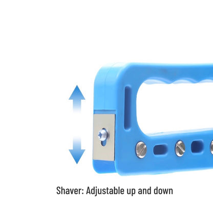 13 rounds, double-sided screw positioning, thickened plastic handle, cutting, 9~13mm thick gypsum board, front end embedded with scraper blade