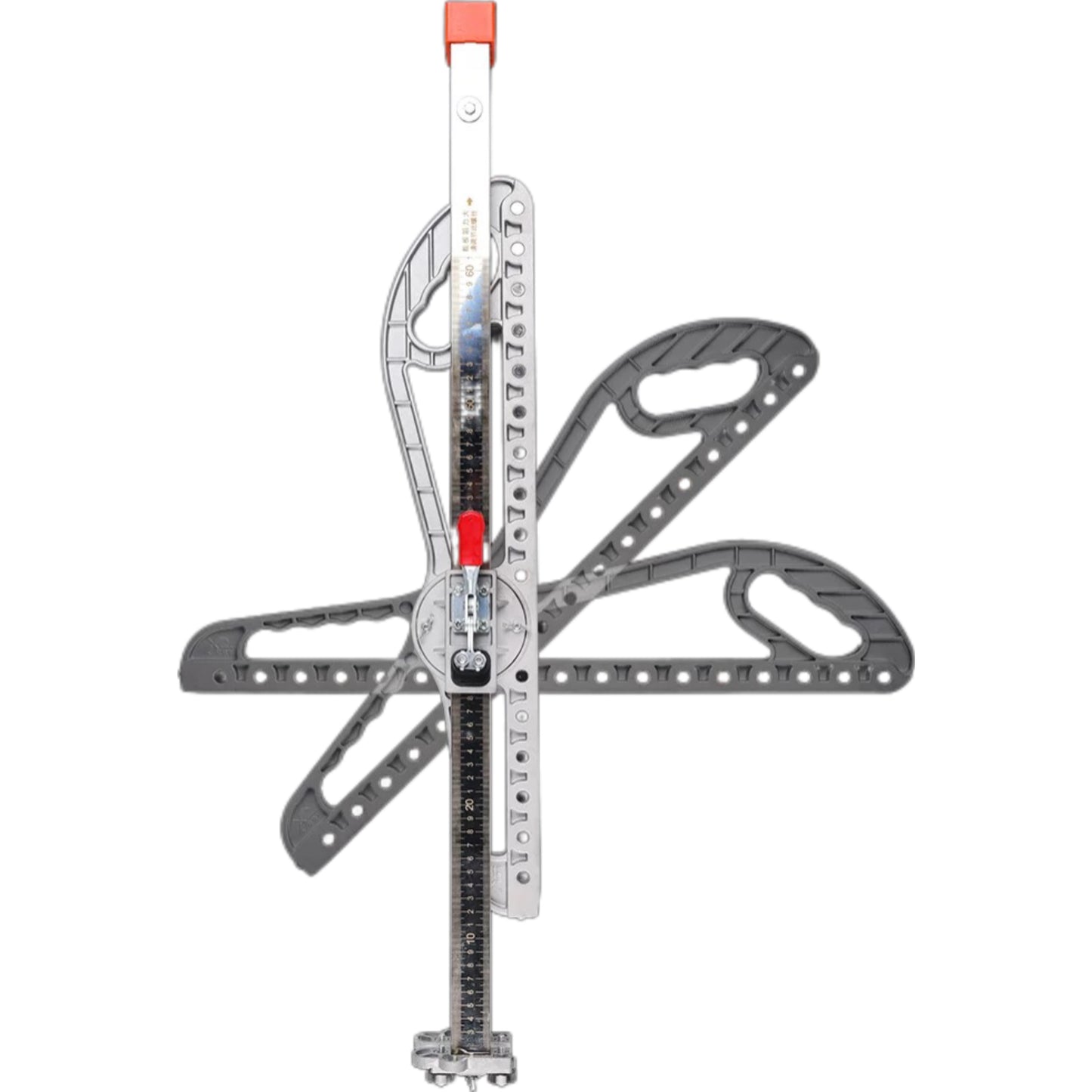 20-round, dual-sided one-button press positioning, aluminum alloy handle, cutting, 9~12mm thick gypsum board, front end embedded scraper blade