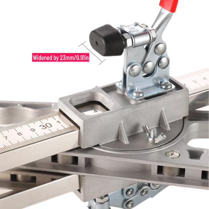 20-round, dual-sided one-button press positioning, aluminum alloy handle, cutting, 9~12mm thick gypsum board, front end embedded scraper blade