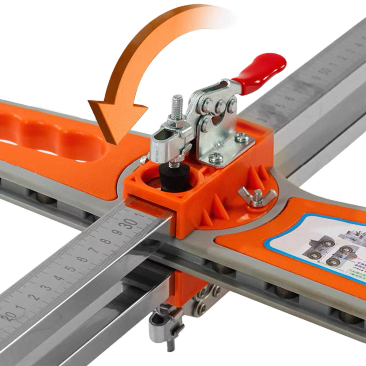 17 rounds,One-button pressing and positioning on both sides,Reinforced nylon handle,Cutting 8~10mm thick gypsum board,Front-end embedded shaving blade