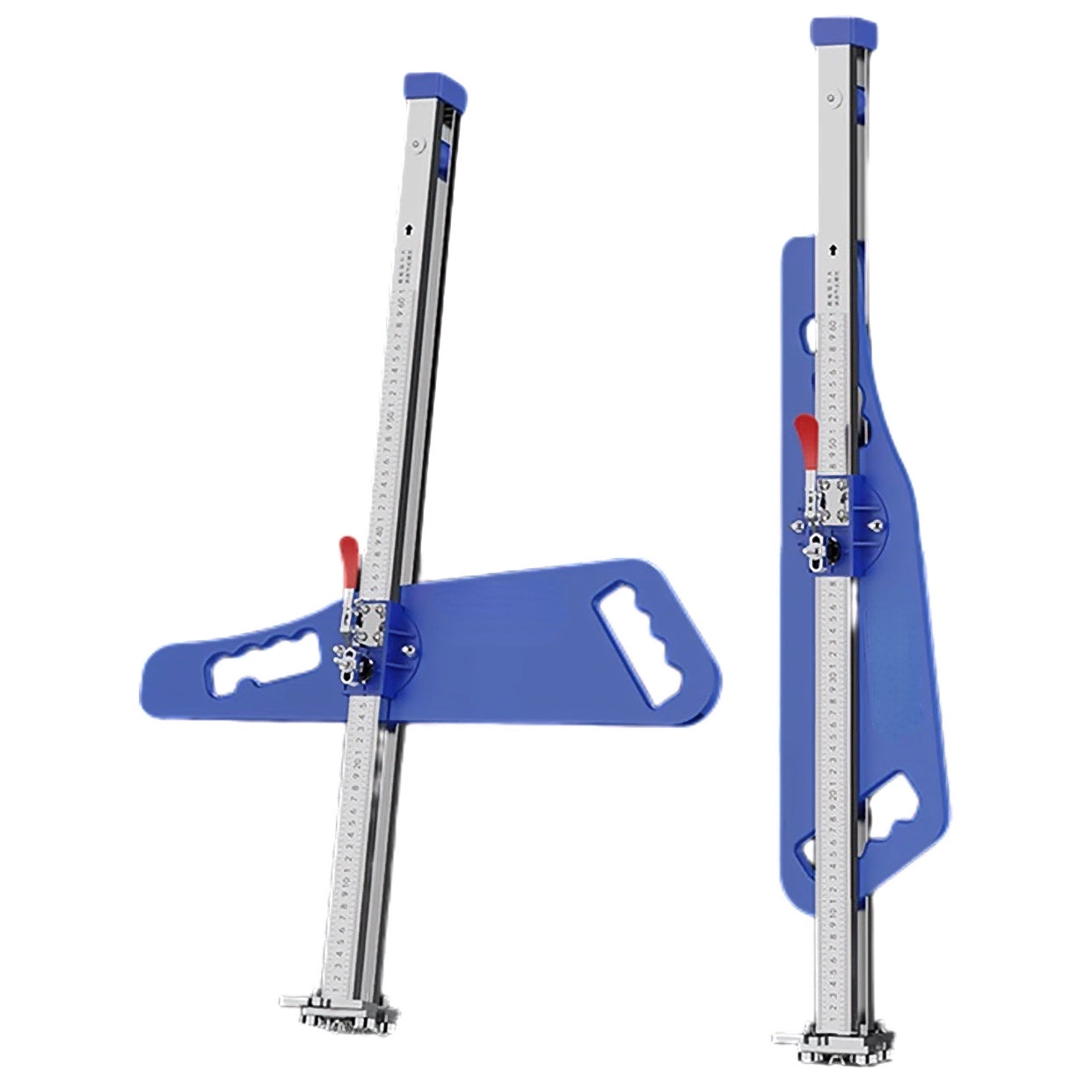 12 rounds, one-side one-button pressing positioning, reinforced nylon handle, cutting, 9~12mm thick gypsum board, front end embedded scraper blade