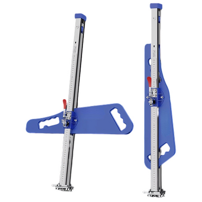 12 rounds, one-side one-button pressing positioning, reinforced nylon handle, cutting, 9~12mm thick gypsum board, front end embedded scraper blade