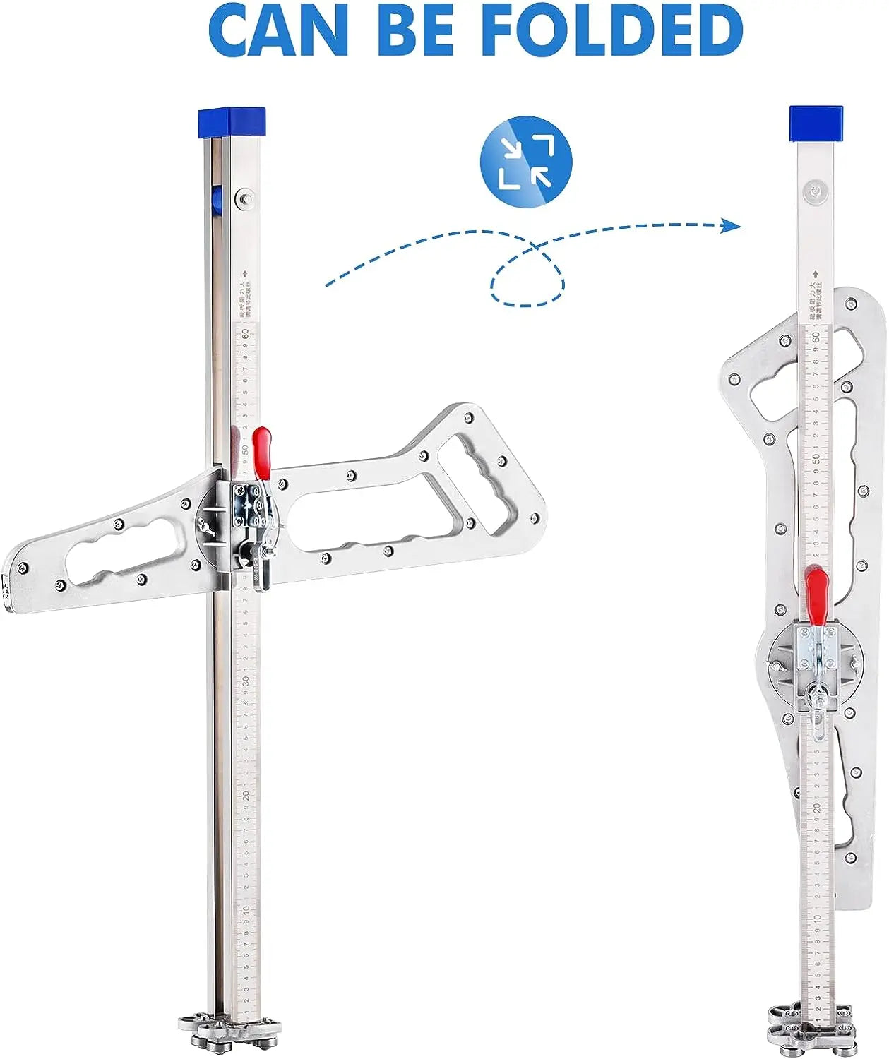 12 rounds, one-side one-button pressing positioning, aluminum alloy handle, cutting, 9~11mm thick gypsum board, front end embedded scraper blade