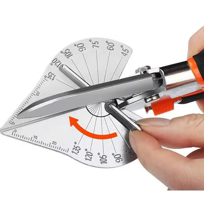 Woodworking card strip angle cutter