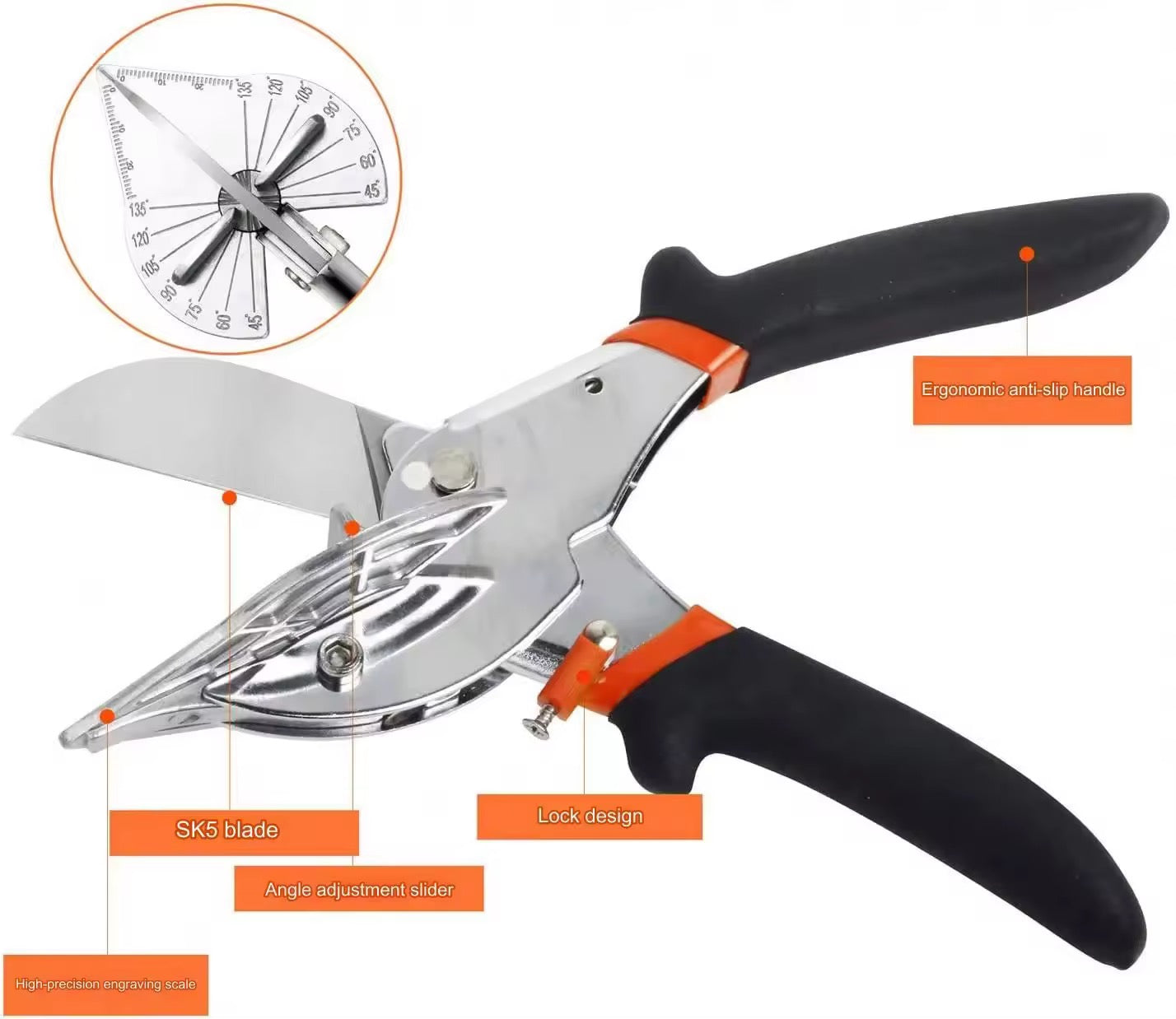 Woodworking card strip angle cutter